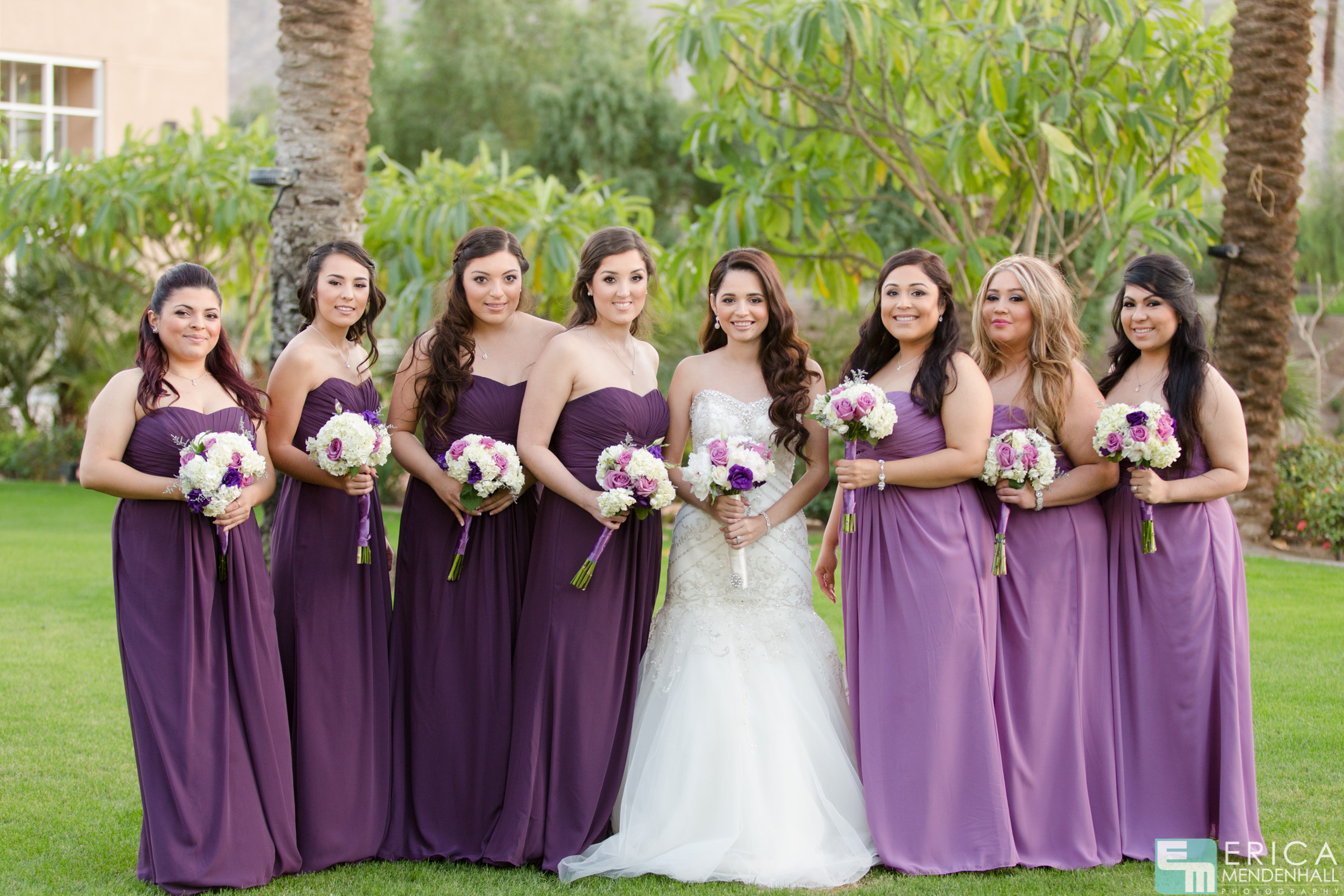 Bridesmaids Renissance Esmeralda Resort Wedding