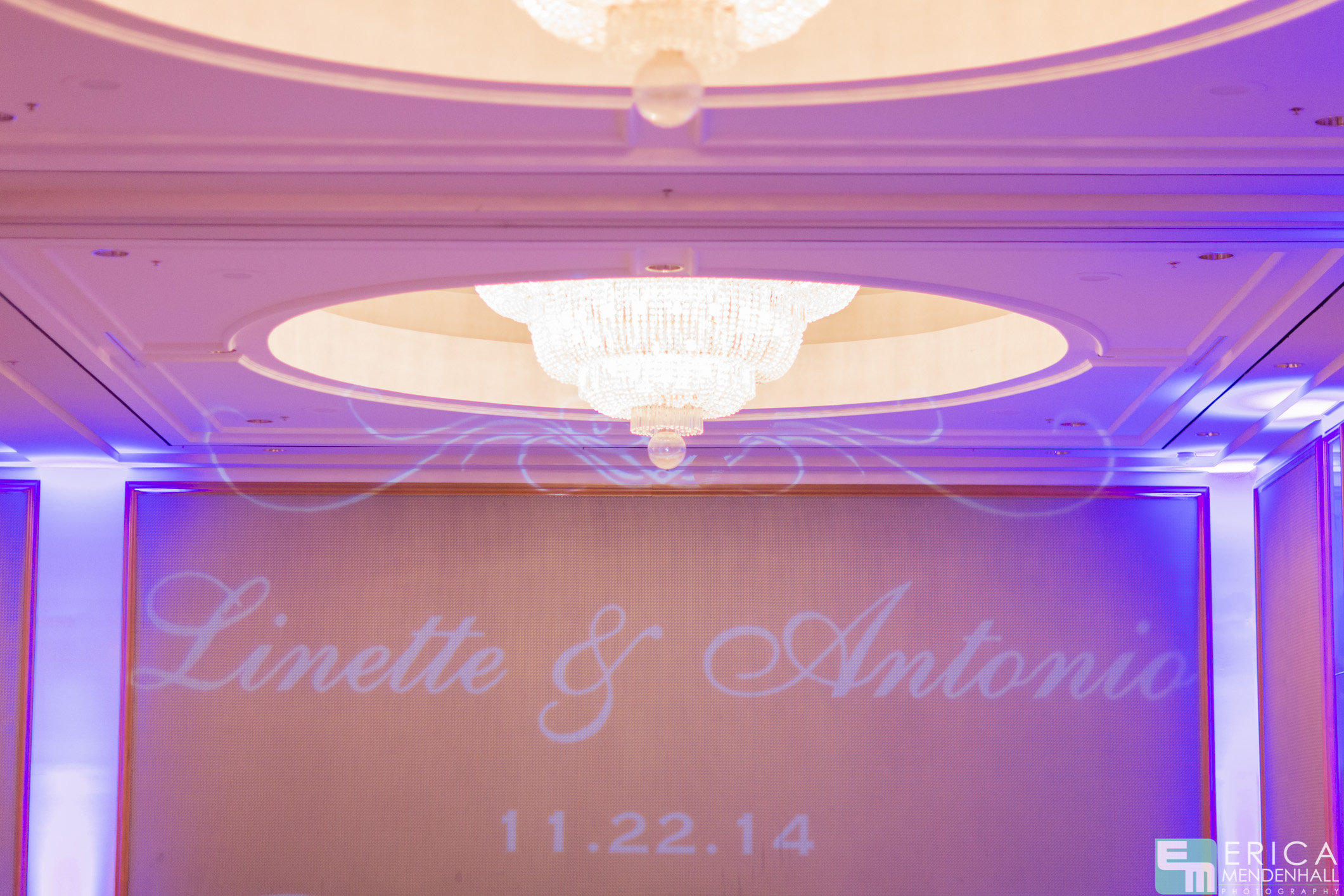 up lighting Renissance Esmeralda Resort Wedding