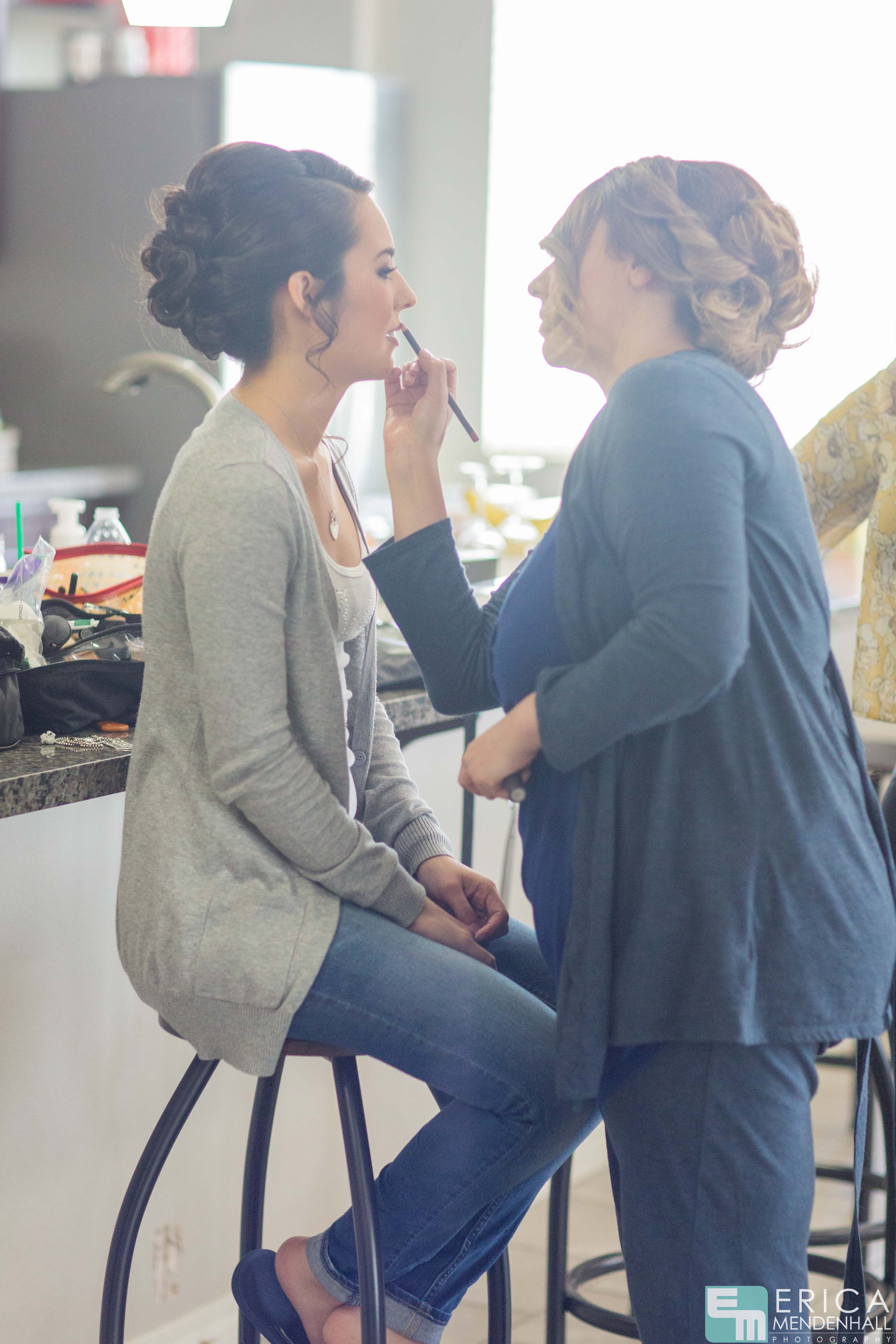 Wedding Day Romance, Erica Mendenhall Photography