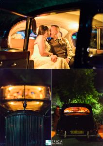 The Homestead, Oak Glen Wedding, Classic Rolls Royce